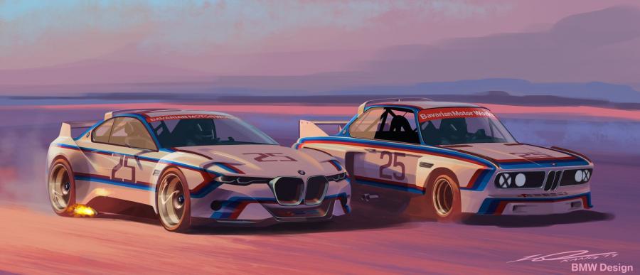  BMW 3.0 CSL Hommage R Concept 2015 года  (фото 30 из 42)